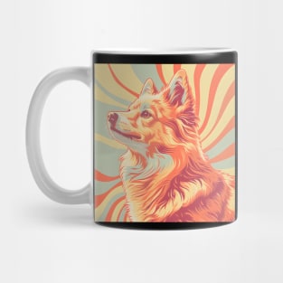 Finnish Spitz in 70's Mug